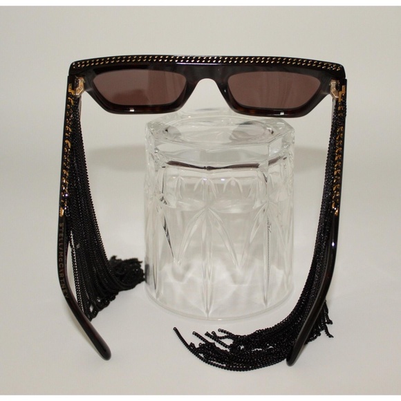 Stella Mccartney Chain Fringe Falabella Sunglasses